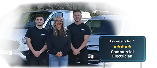Our Commercial Electricians in Leicester (Mobile Version)